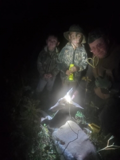 Rodney Kascher of Tawas City Bags a Doe!
