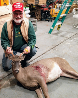 Greg Brown of Tawas City Bagged a nice 6 point!  Lookin Good Greg!