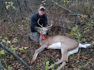 Wes Chrivia of Whittemore Bagged a Sherman Township 7 point!