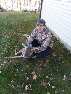 Tim Histed of Lupton with his South Branch 6 point!
