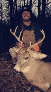 Vern McGinnis III from Hale and his Turner Michigan 9 Point