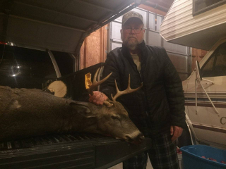 Ed Crainer of Whittemore Bagged an 8 point in Burleigh Township.  Why to go Ed!!