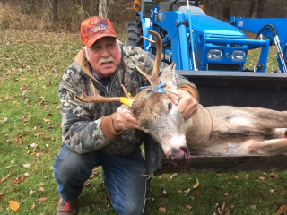 Patrick Woelke of East Tawas Bagged an 8 point!