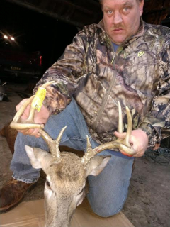 Heath Kroczaleski of Omer with his 8 point!