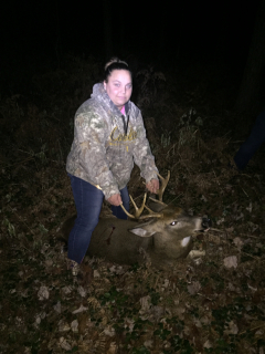 Jennifer Beauchamp of Oscoda Scores an 8 point!