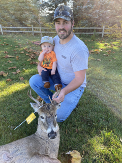 Tom Kramer of Bay City bagged a 7 point!