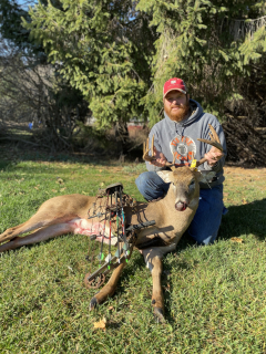 Josh Alderman Of Harrisville with His 10 Point!