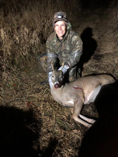Mike Blackburn of Glennie Bagged a 4 point!