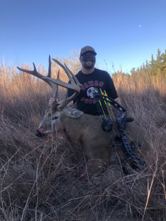 Cody Jordan of Whittemore with his 9 point!