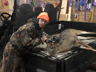 Kara Hauff of Tawas City got her 4 point!