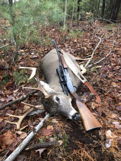 Jim Sheehan of Prescott got a nice Alabaster 8 point!