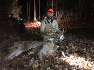 Russ Garland of Macomb bagged a Presque Isle 10 point!