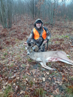 Kevin Yorton of Alger gets an 8 point in Lewiston!