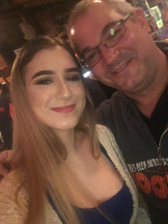 Pa Brad Susalla of Akron Mi. with his baby girl! 