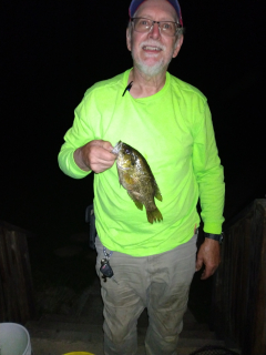 Glenn Belyea of Harrisville with his Roack Bass!