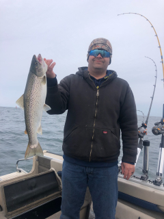 Tony Brooks of East Tawas - Brown Trout