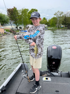 Zackary Lorenz of Tawas City - Small Mouth