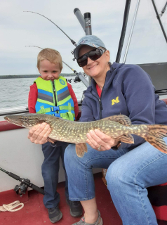 Mae Delaney of Rose City  - Nice Pike Mae!