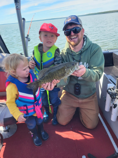 Sean Delaney of Rose City - Small Mouth Bass!