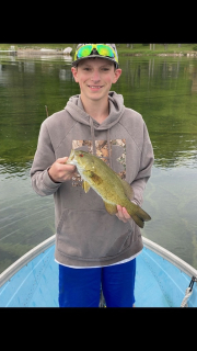 Travis Walker of Harrisville - Bass - Having fun fishing and camping
