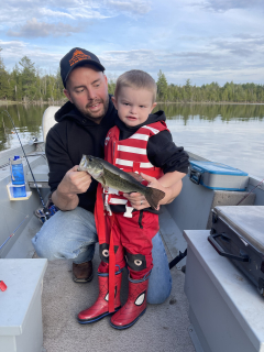 Kaleb Kluy of Lincoln with a Bass!