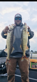 Michael Demanski of Roseville with his Walleye