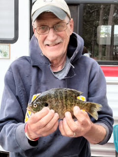 David Gushen from Saginaw with his Blue Gill