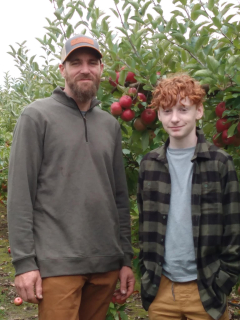 Austin LaCourse with his Dad, Justin LaCourse - Oscoda