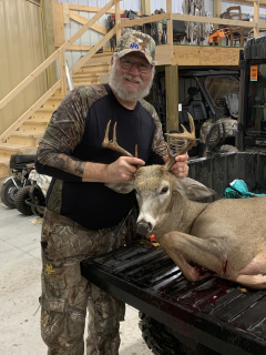 Pat McGarvey of Hale with his 10 point!
