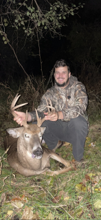 Dale Cook of Haslett bagged his 9 point buck!