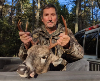 Ronald Stec of East Tawas Bagged his 8 point in Tawas Township!