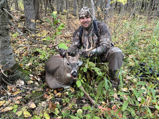 Kevin Rice of Lincoln with his 8 point!