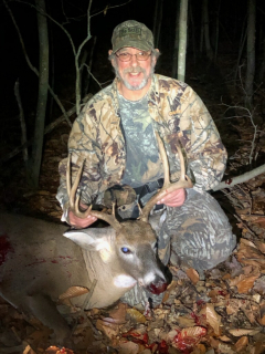 Darryl Mosher of Harrisville with his 9 point!