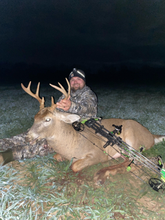 Luke Gehring of Harbor Beach Bagged his 8 point in Harbor Beach!