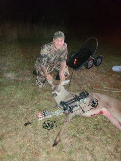 Andrew Dorr  of Mikado with his nice 10 point!  Biggest Bow Hunt so far