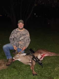 Chris Houghtaling of AuGres with his 8 point!