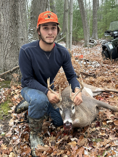 Beau Blust of Tawas City bagged a 7 point!
