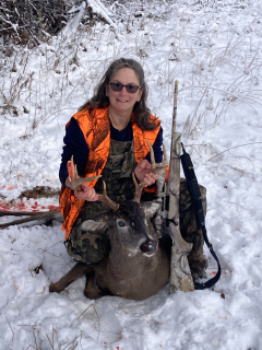 D'Anne Youngs of Wilber got her 8 point in Iosco County!