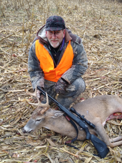 Larry Swiercz of Bay City Bagged his 8 point in Bad Axe!