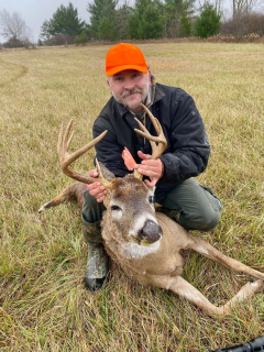 Larry Johnson of Hale bagged a real nice 10 point in Iosco County!