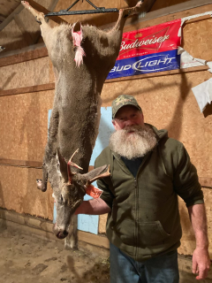 Craig Mcshane of Tawas City had a successful day!   A Tuttle Marsh 6 point on Opening Day!