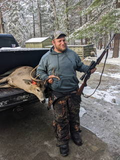 Aaron Heckman of Sorento Florida bagged his 8 point in Prescott!