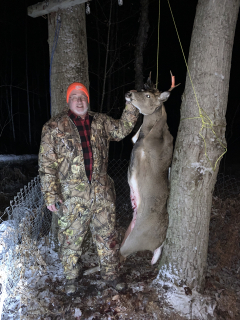 Ken peters of Tawas City with his Tawas City 6 point!