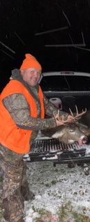Greg Polega of Ruth Bagged his 10 point in Huron County!