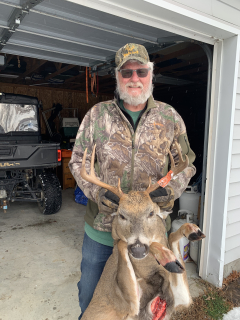 Patrick McGarvey of Hale with his 8 point!