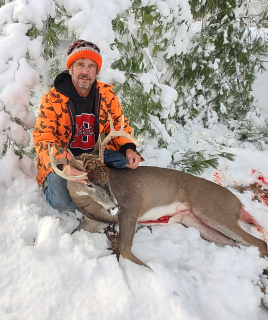 Brian Hall from Hale with his 10 point!