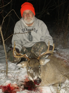 Clayton King Sr of Mikado bagged an 8 point in Mikado!