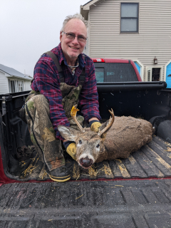 Phillip Smith Of Augres bagged his 8 point in Roscommon