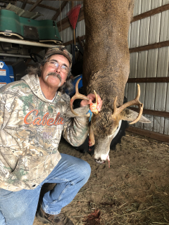 Daniel Ferchak of Harrrisville bagged his 8 point in Alcona County!