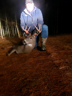 David Cook of Harrisville bagged his 9 point in Harrisville!